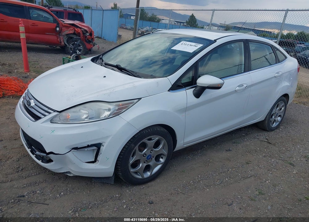 2013 FORD FIESTA VIN: 3FADP4CJ4DM144586