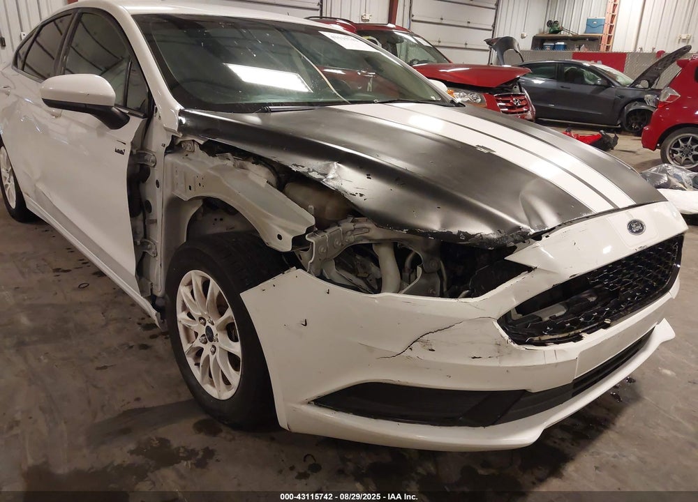2017 FORD FUSION S VIN: 3FA6P0G71HR143436