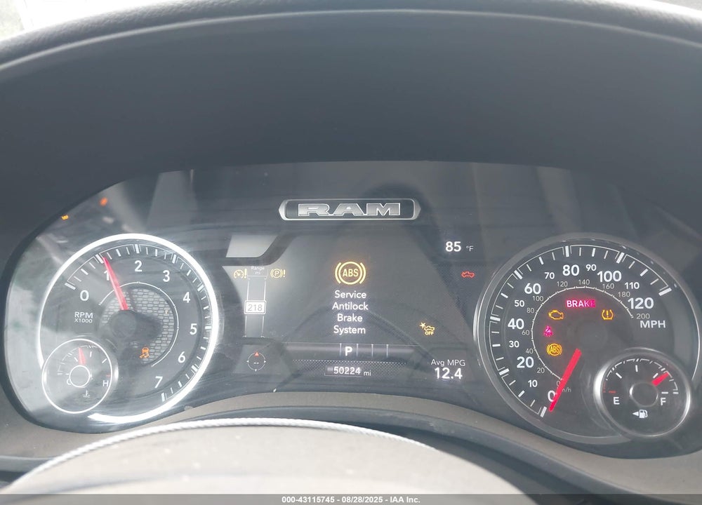 2025 RAM 1500 VIN: 1C6SRFFP1SN581012