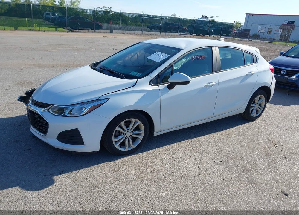 2019 CHEVROLET CRUZE VIN: 3G1BC6SM6KS547183