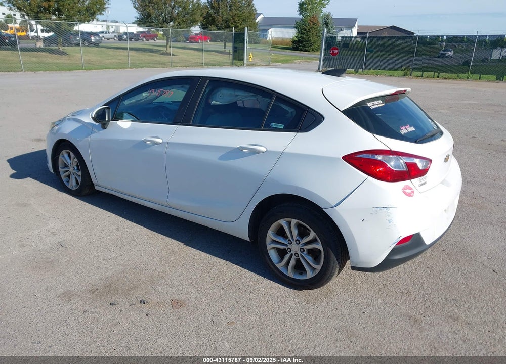 2019 CHEVROLET CRUZE VIN: 3G1BC6SM6KS547183
