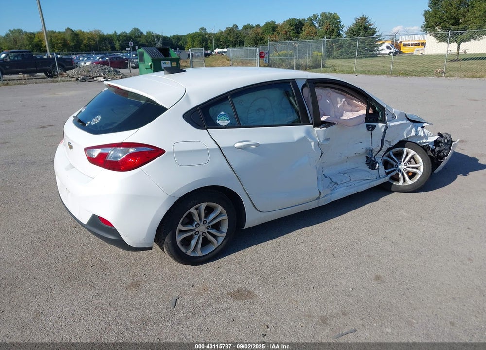 2019 CHEVROLET CRUZE VIN: 3G1BC6SM6KS547183