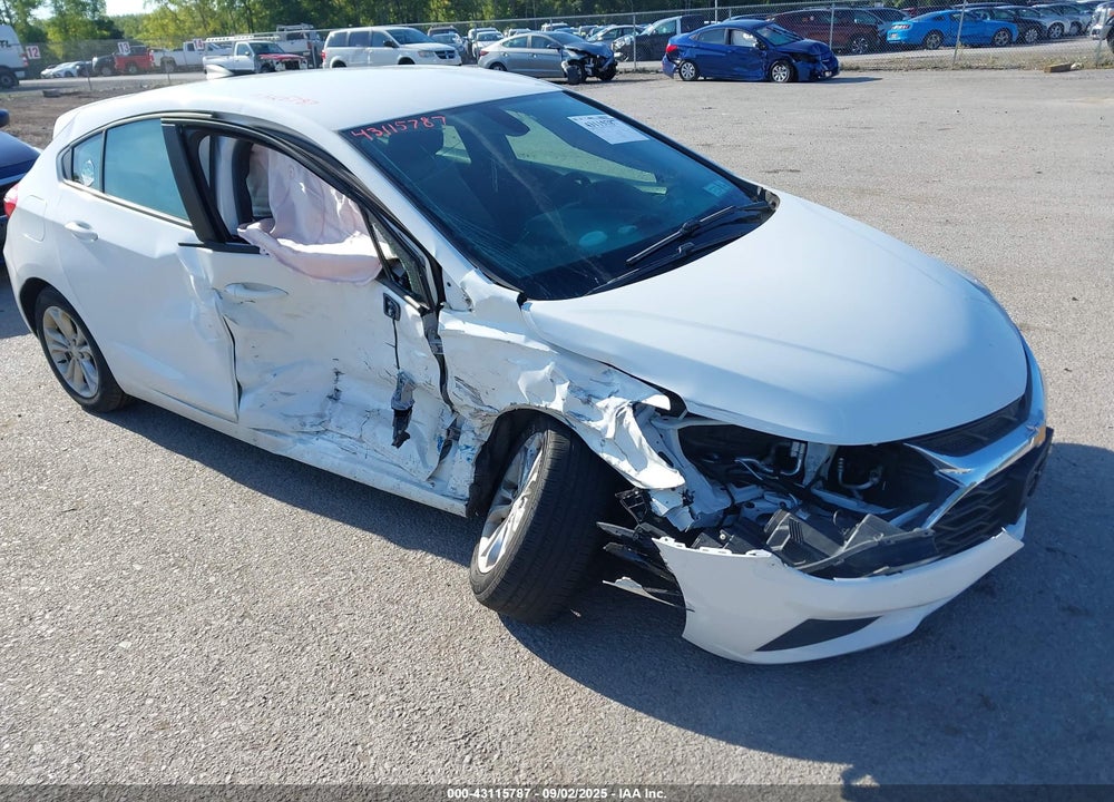 2019 CHEVROLET CRUZE VIN: 3G1BC6SM6KS547183