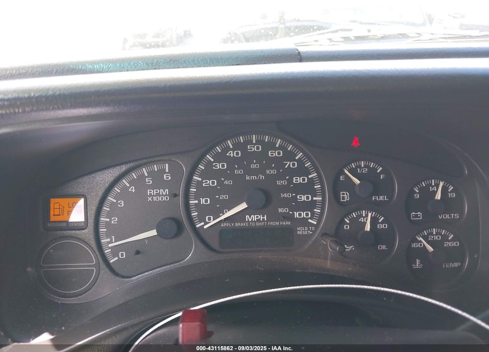 2002 CHEVROLET SILVERADO 2500HD VIN: 1GCHC29U32E252262