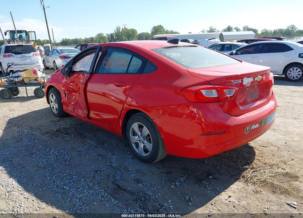 2017 CHEVROLET CRUZE VIN: 1G1BC5SM4H7185050