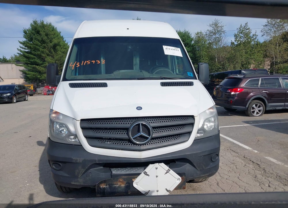 2014 MERCEDES-BENZ SPRINTER 2500 HIGH ROOF VIN: WD3PE8DE6E5896247