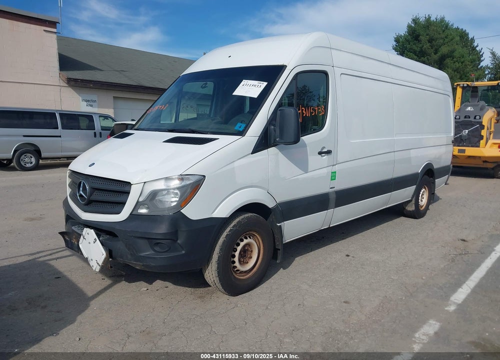 2014 MERCEDES-BENZ SPRINTER 2500 HIGH ROOF VIN: WD3PE8DE6E5896247