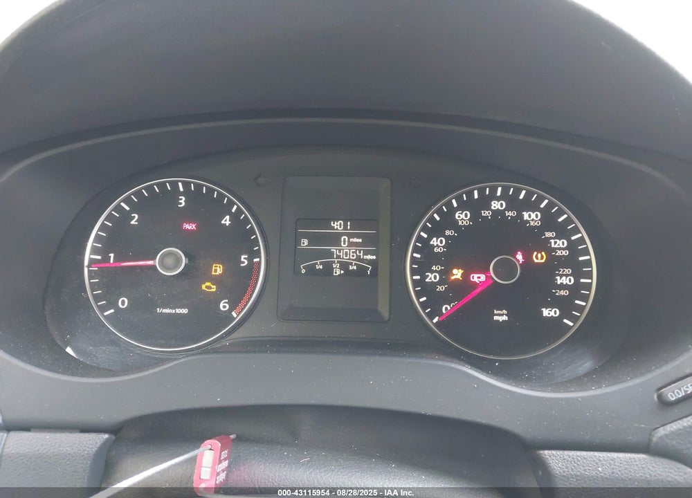 2014 VOLKSWAGEN JETTA VIN: 3VW3L7AJXEM415137