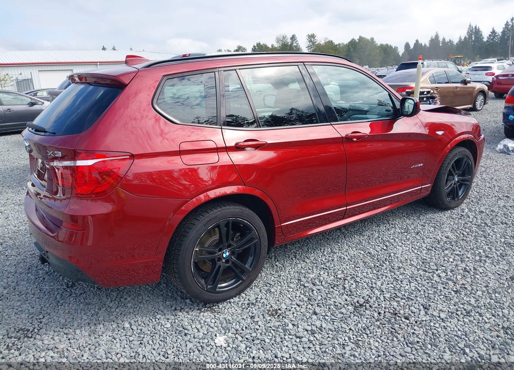 2014 BMW X3 VIN: 5UXWX7C58E0E75457
