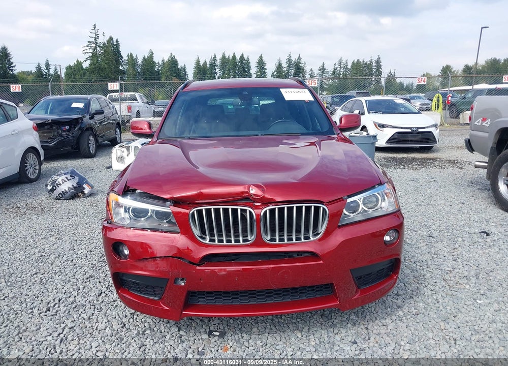 2014 BMW X3 VIN: 5UXWX7C58E0E75457