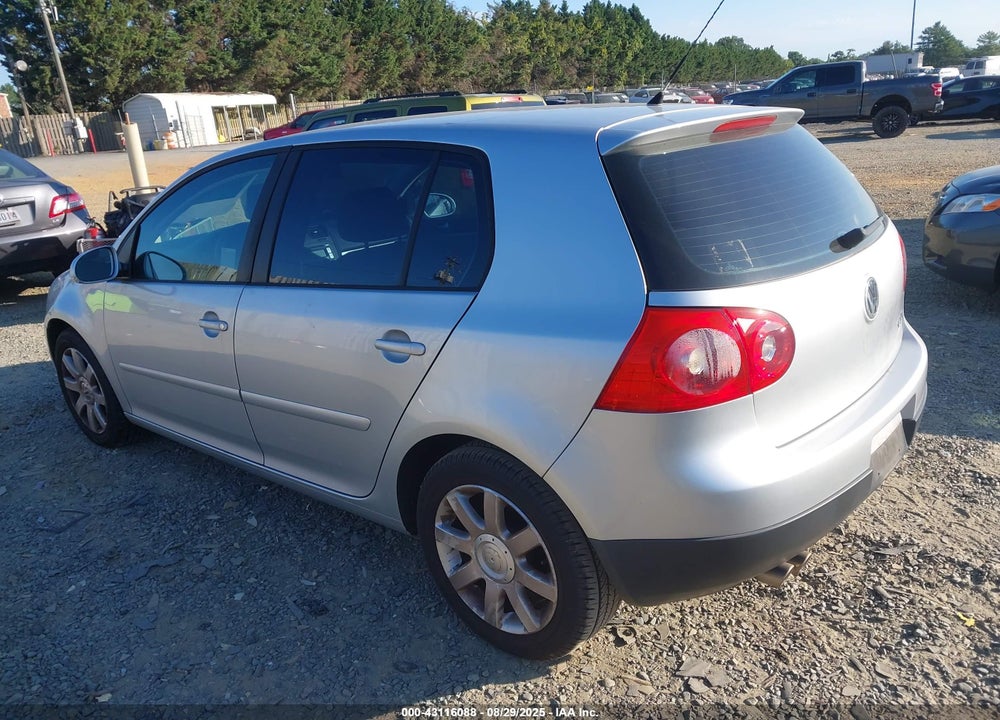 2007 VOLKSWAGEN RABBIT 4-DOOR VIN: WVWDS71K37W262025