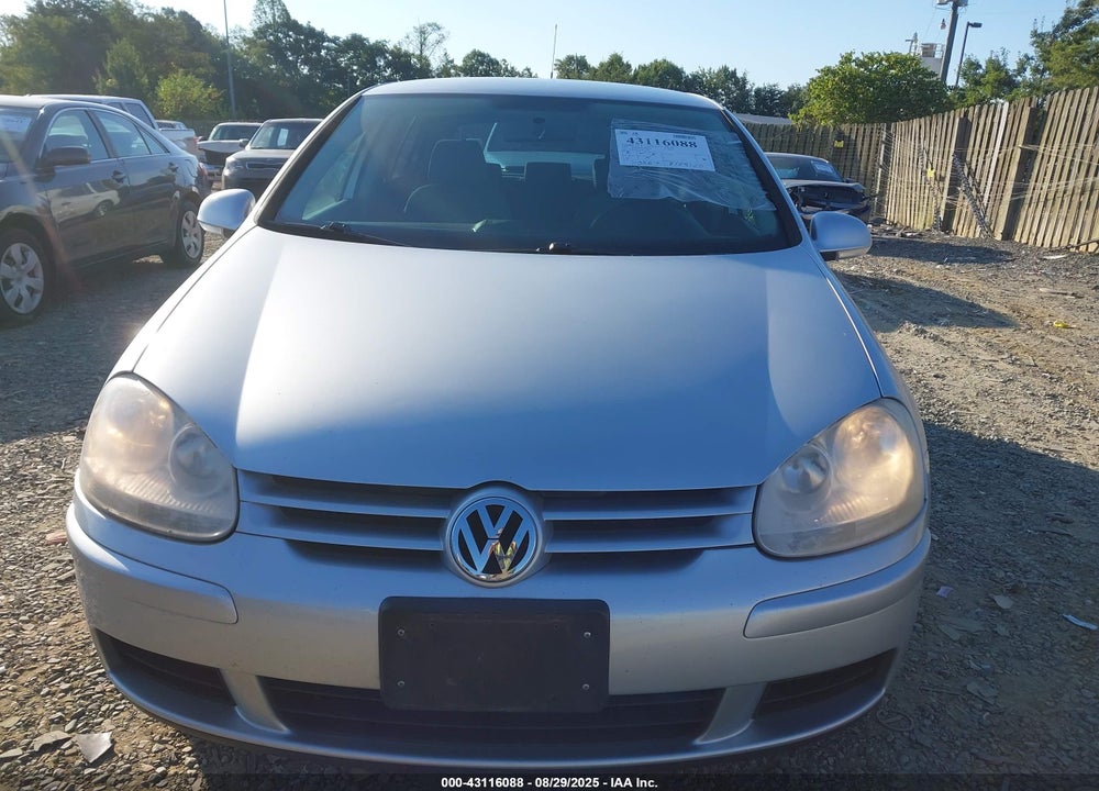 2007 VOLKSWAGEN RABBIT 4-DOOR VIN: WVWDS71K37W262025