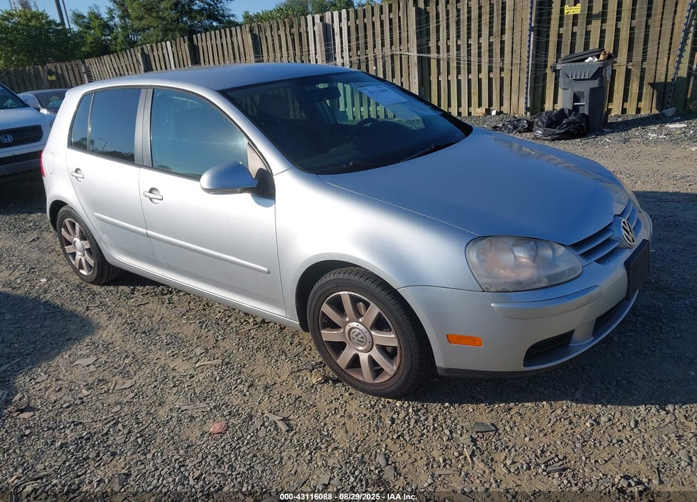 2007 VOLKSWAGEN RABBIT 4-DOOR VIN: WVWDS71K37W262025