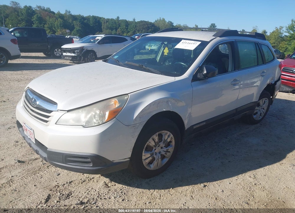 2011 SUBARU OUTBACK VIN: 4S4BRBAC6B3412133