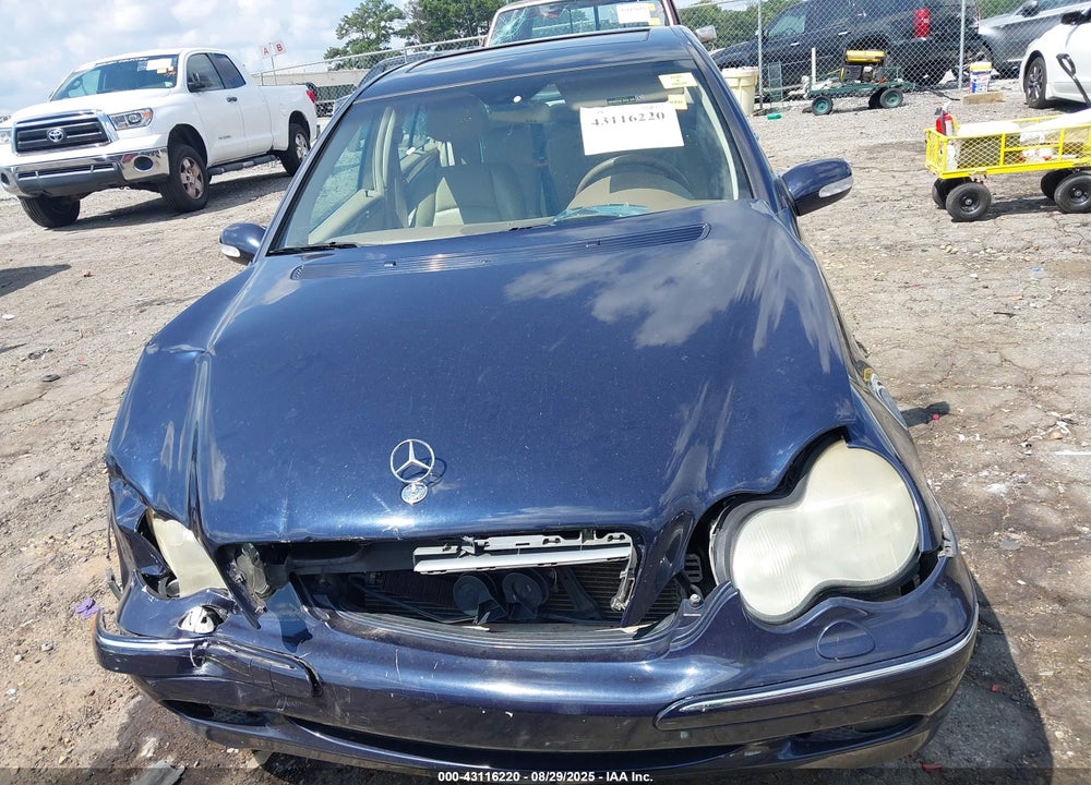 2002 MERCEDES-BENZ C 320 VIN: WDBRF64J22F216541