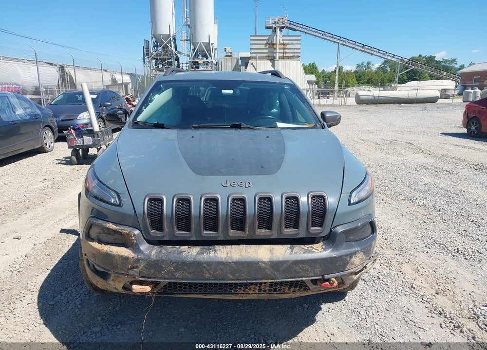 2015 JEEP CHEROKEE TRAILHAWK VIN: 1C4PJMBS2FW717586