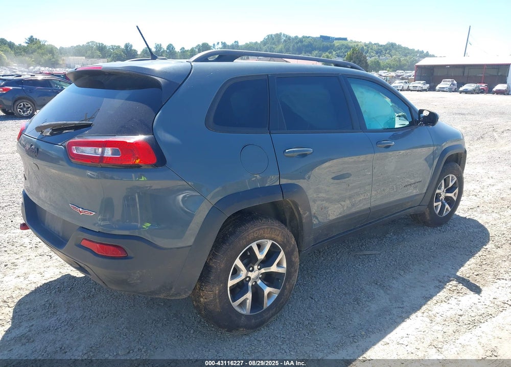 2015 JEEP CHEROKEE TRAILHAWK VIN: 1C4PJMBS2FW717586