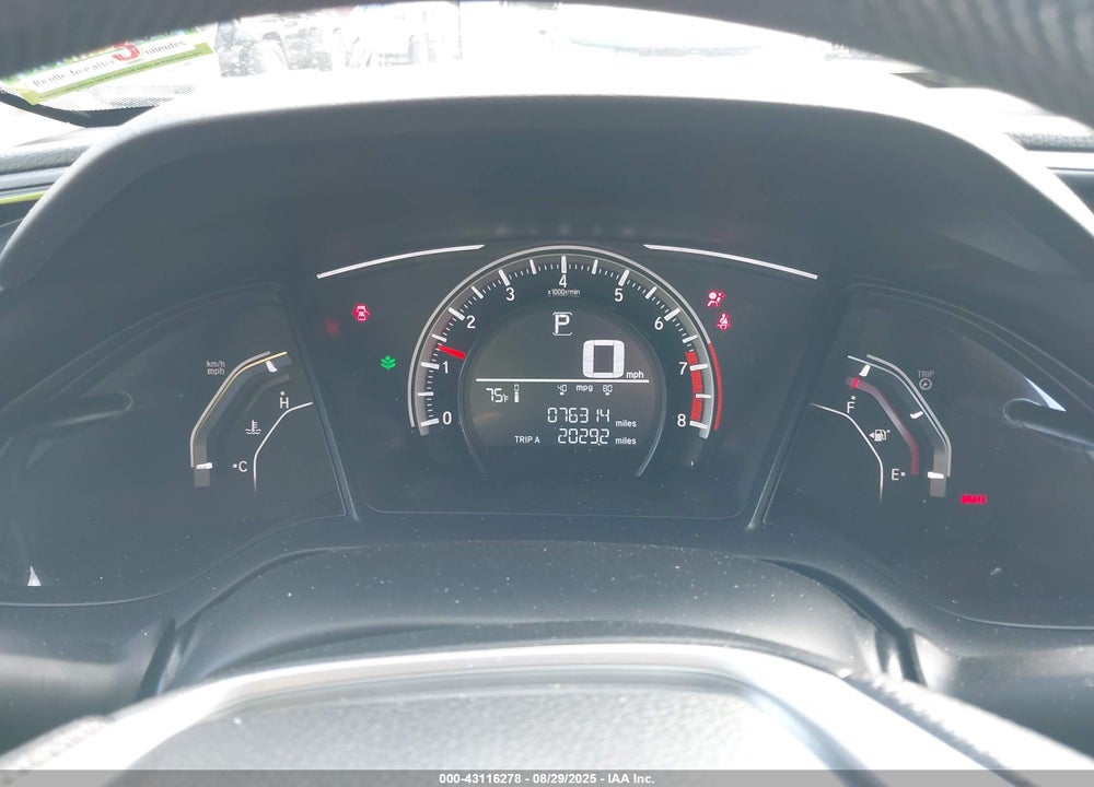 2018 HONDA CIVIC VIN: 2HGFC2F56JH500517