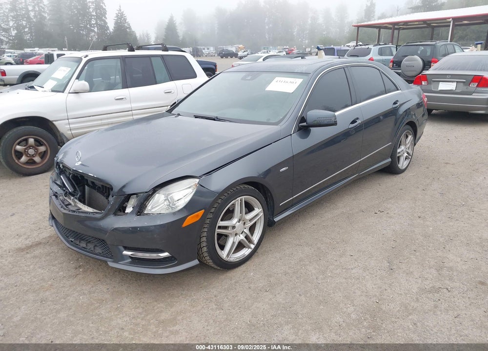 2012 MERCEDES-BENZ E-CLASS VIN: WDDHF5KB5CA644627