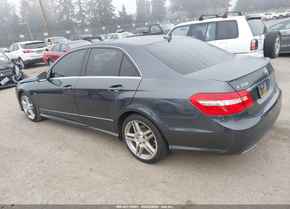 2012 MERCEDES-BENZ E-CLASS VIN: WDDHF5KB5CA644627