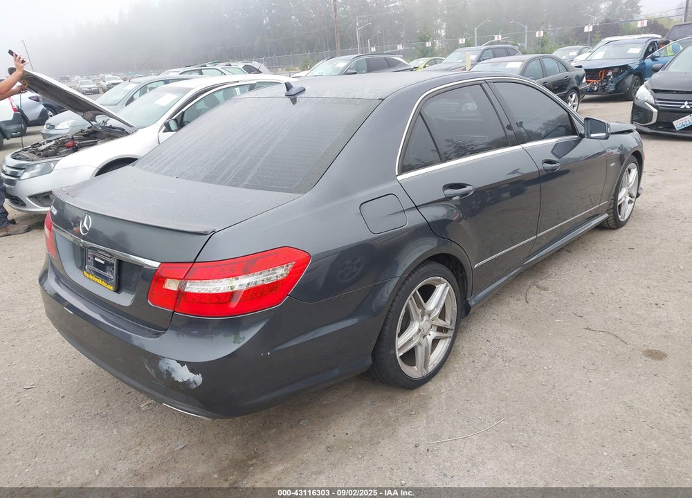2012 MERCEDES-BENZ E-CLASS VIN: WDDHF5KB5CA644627