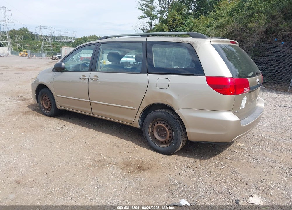 2004 TOYOTA SIENNA CE VIN: 5TDZA23C24S080796