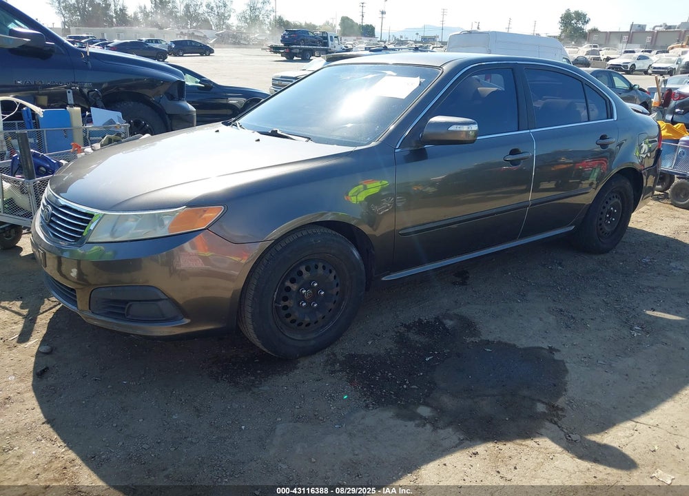 2009 KIA OPTIMA VIN: KNAGE228X95333494