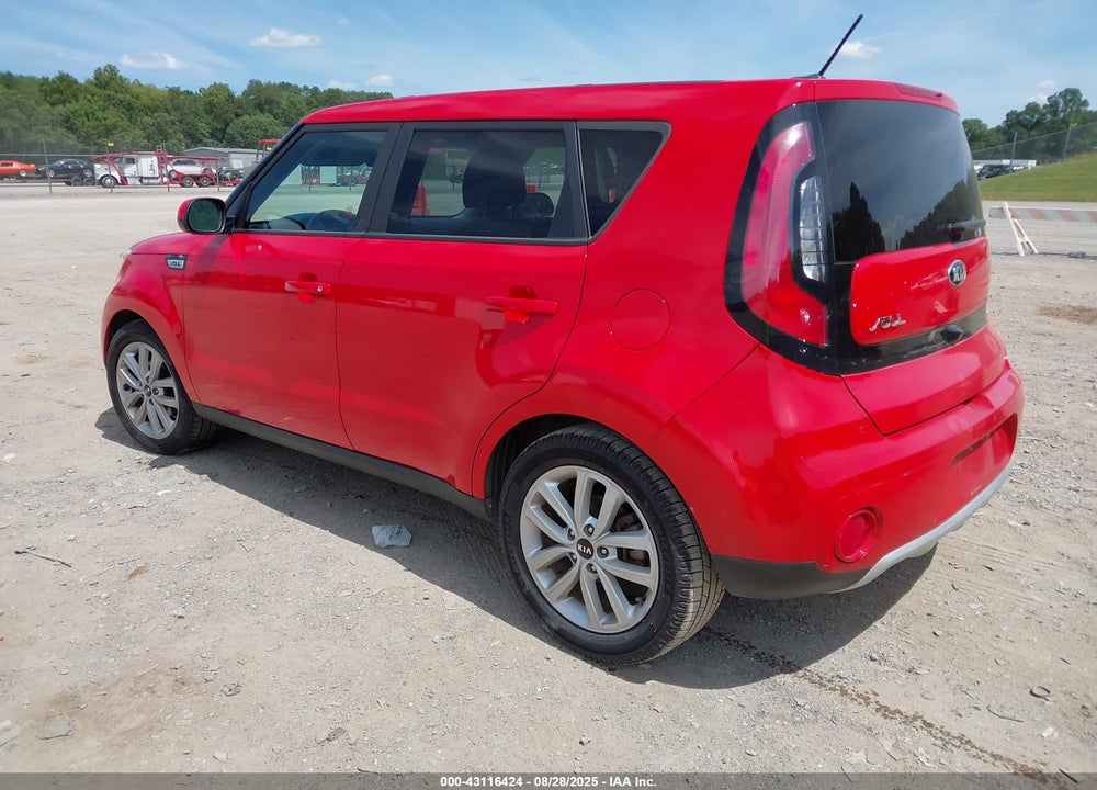 2018 KIA SOUL VIN: KNDJP3A58J7598018