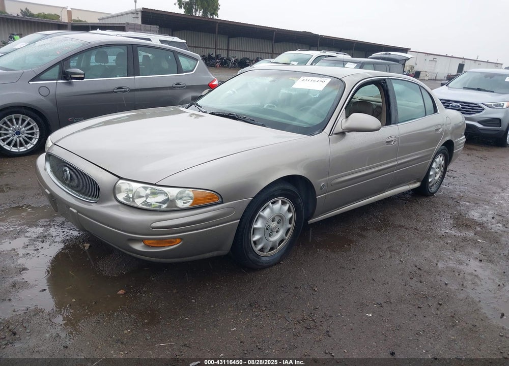 2002 BUICK LESABRE CUSTOM VIN: 1G4HP54K424204458
