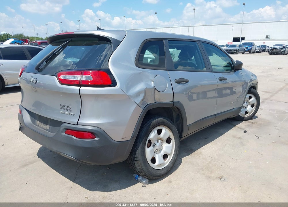 2014 JEEP CHEROKEE SPORT VIN: 1C4PJLAB8EW223677