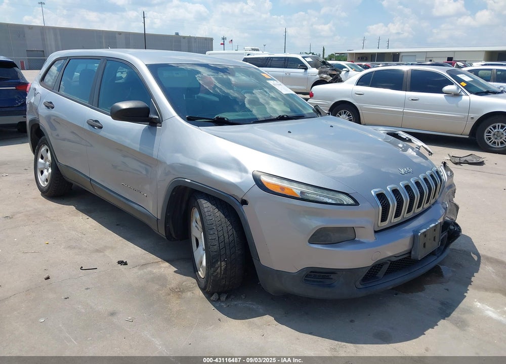 2014 JEEP CHEROKEE SPORT VIN: 1C4PJLAB8EW223677