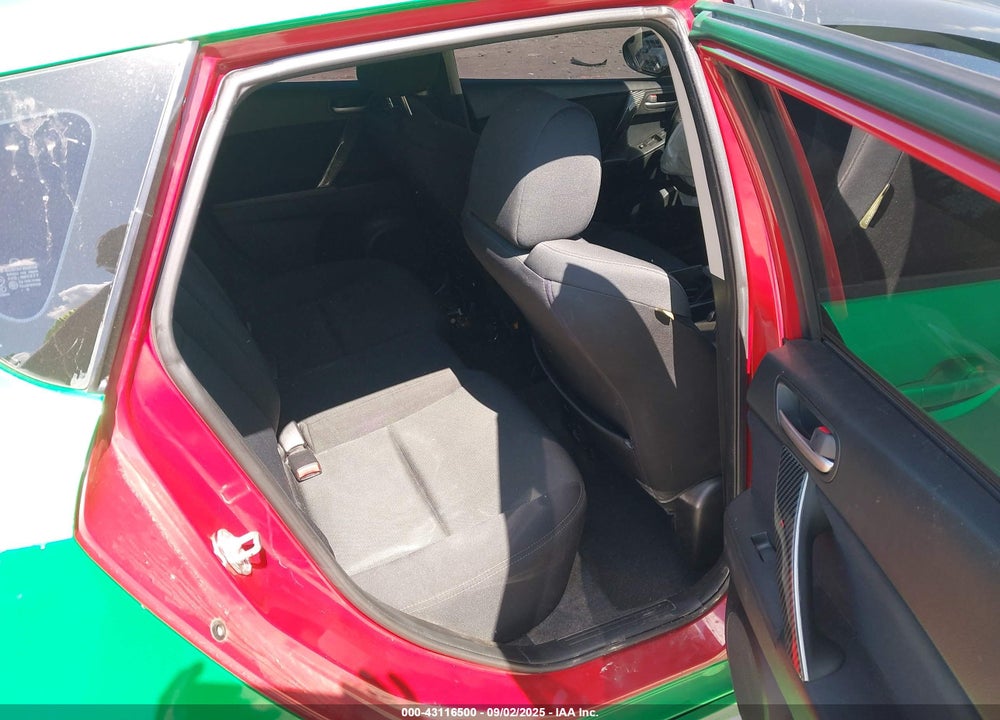 2011 MAZDA 3 VIN: JM1BL1K50B1372949