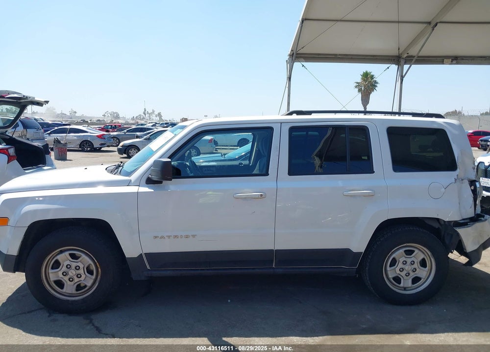 2017 JEEP PATRIOT VIN: 1C4NJPBA0HD163141