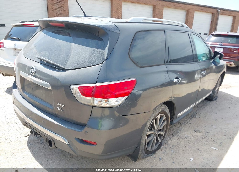 2013 NISSAN PATHFINDER SL VIN: 5N1AR2MM2DC687243