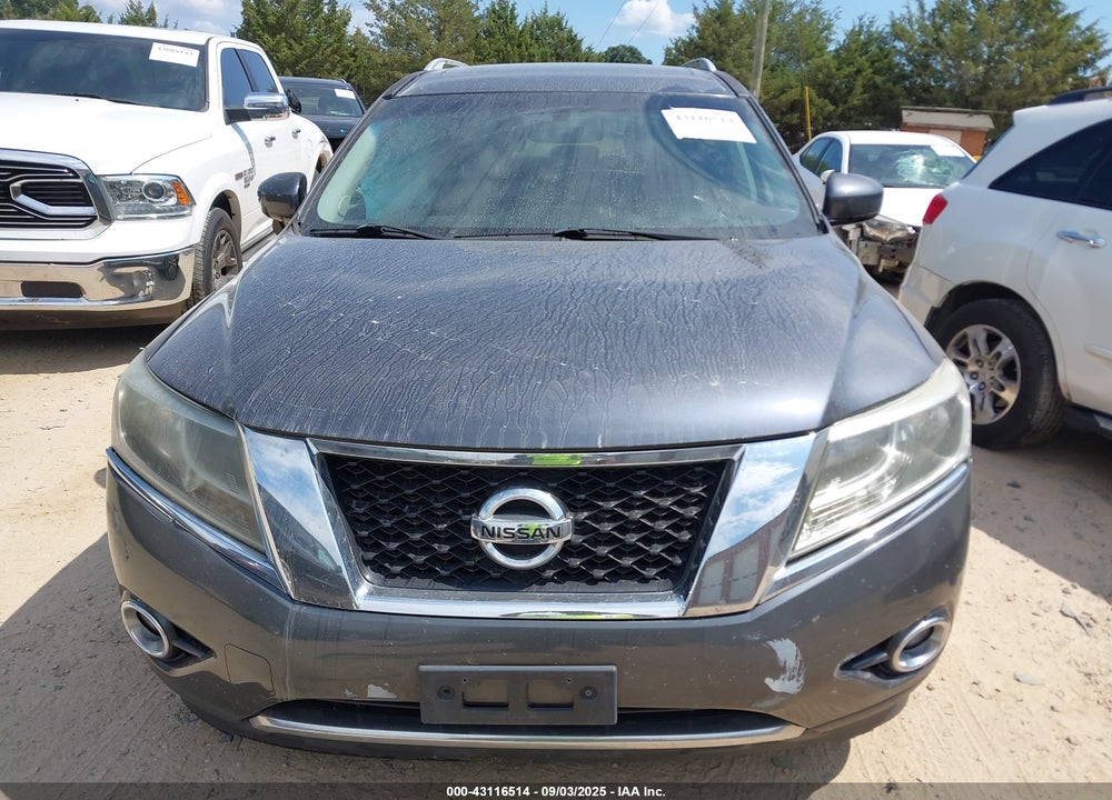 2013 NISSAN PATHFINDER SL VIN: 5N1AR2MM2DC687243