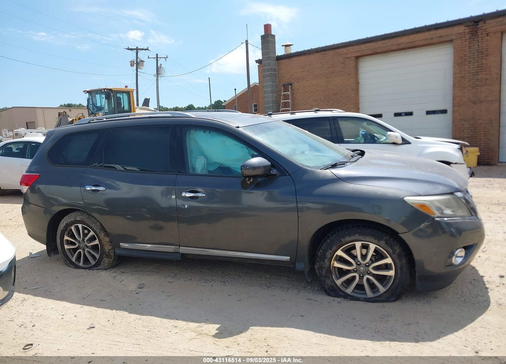 2013 NISSAN PATHFINDER SL VIN: 5N1AR2MM2DC687243