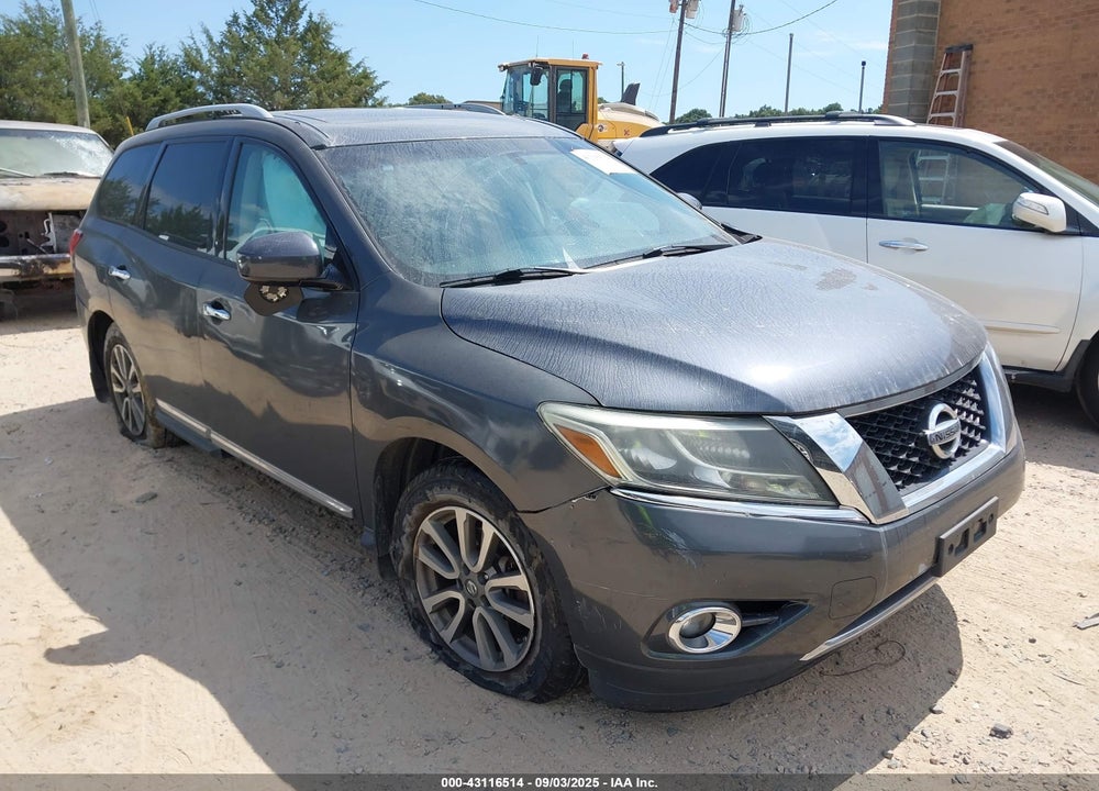 2013 NISSAN PATHFINDER SL VIN: 5N1AR2MM2DC687243