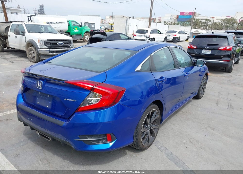 2021 HONDA CIVIC VIN: 2HGFC2F89MH549368
