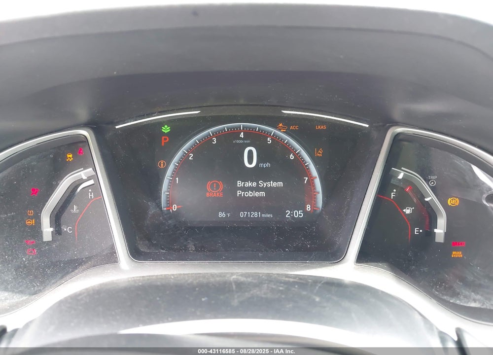 2021 HONDA CIVIC VIN: 2HGFC2F89MH549368