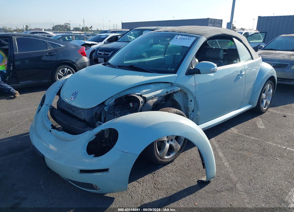 2006 VOLKSWAGEN BEETLE VIN: 3VWSG31Y66M319383