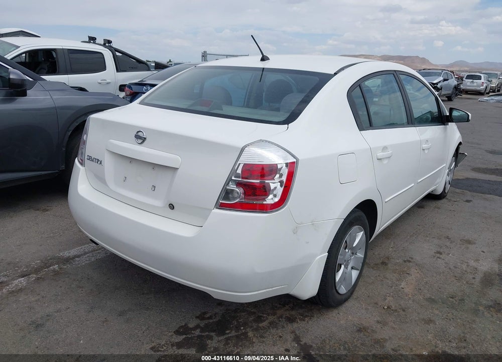 2008 NISSAN SENTRA 2.0 VIN: 3N1AB61E18L667592