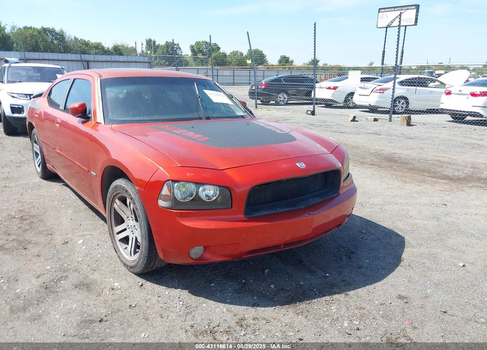 2006 DODGE CHARGER RT VIN: 2B3KA53H26H222534