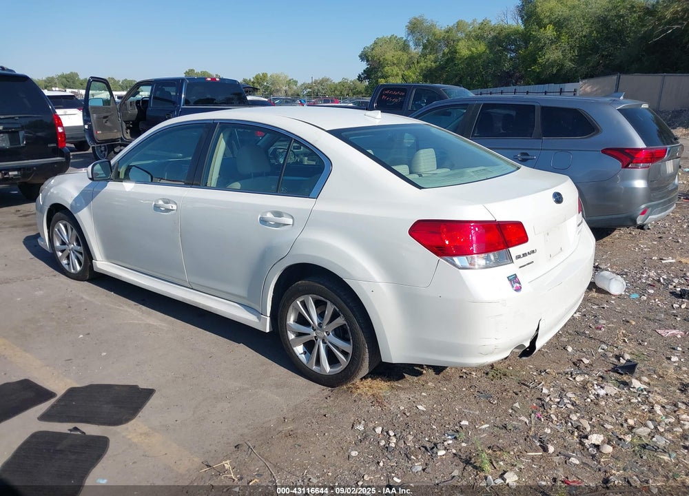 2014 SUBARU LEGACY VIN: 4S3BMBC61E3002502