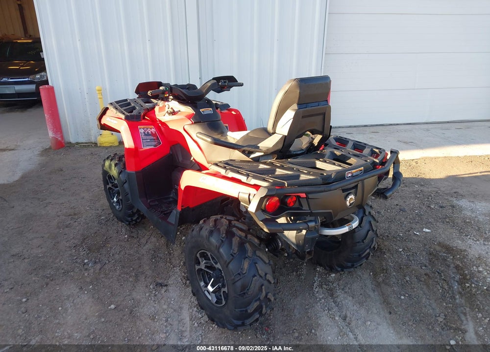 2013 CAN-AM OUTLANDER MAX 650 XT VIN: 3JBLPHJ19DJ000388