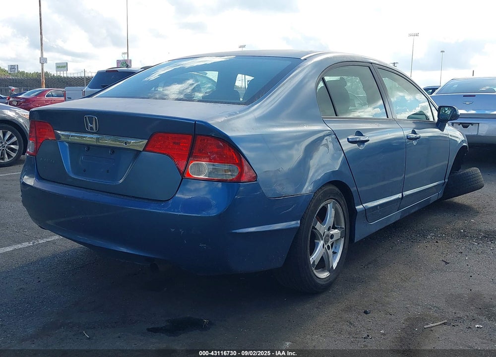 2009 HONDA CIVIC LX VIN: 2HGFA16599H504329