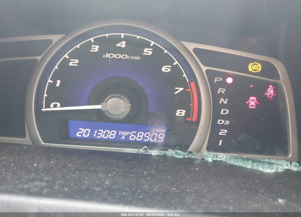 2009 HONDA CIVIC LX VIN: 2HGFA16599H504329