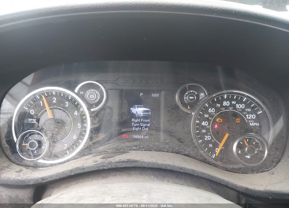 2022 RAM 2500 VIN: 3C6UR4HJ3NG365181
