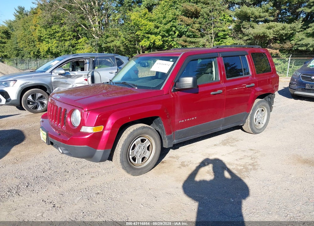 2017 JEEP PATRIOT VIN: 1C4NJPBA2HD171158