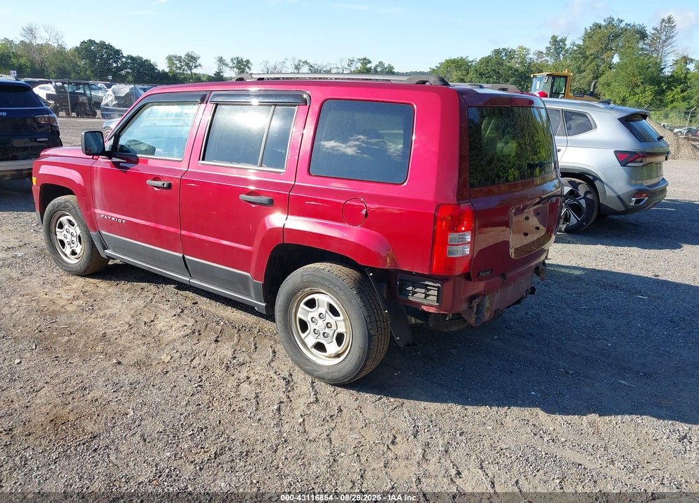 2017 JEEP PATRIOT VIN: 1C4NJPBA2HD171158