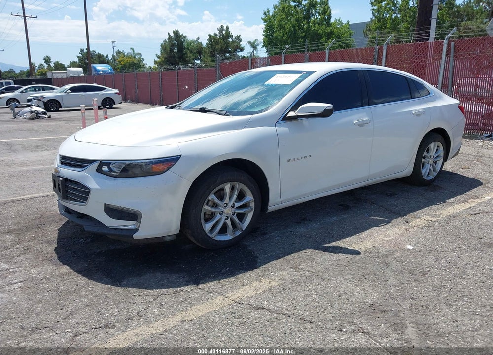 2016 CHEVROLET MALIBU VIN: 1G1ZE5ST8GF291697
